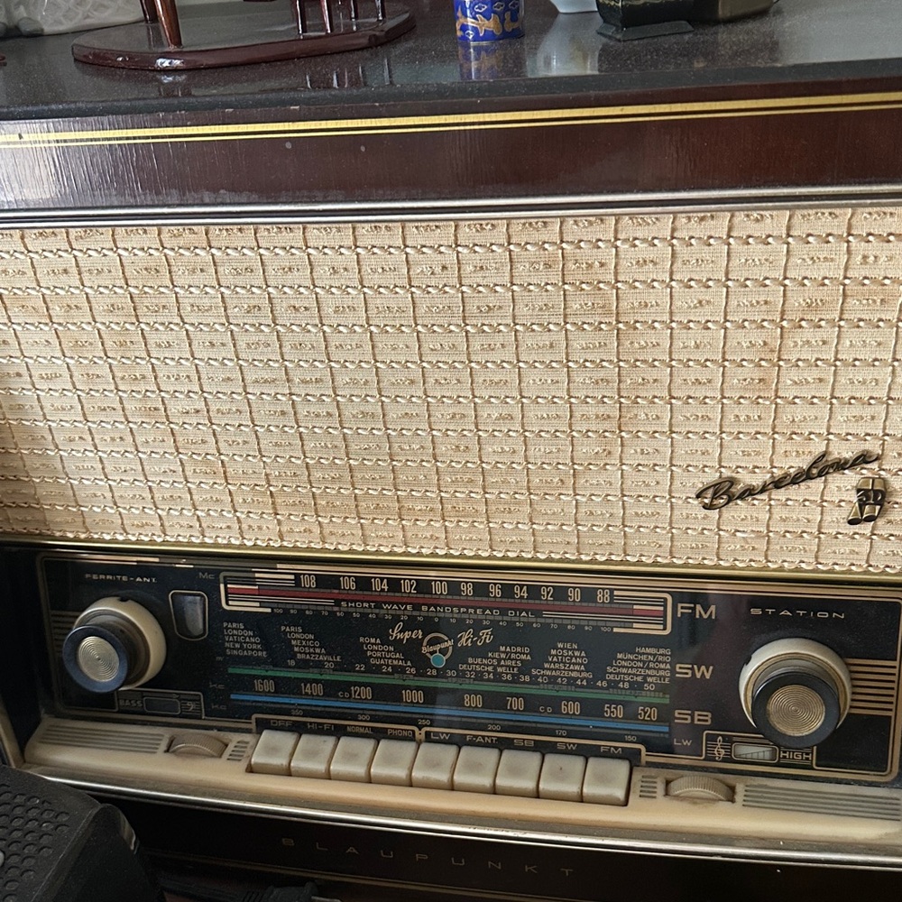 Blaupunkt Vintage Radio 1960s radio working!